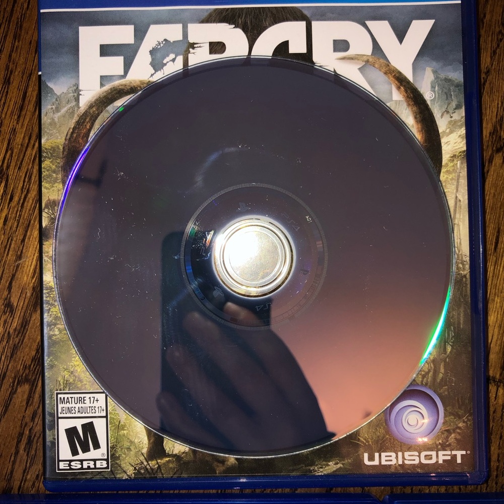 Far Cry Game Disc - Black/Silver Disc